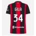 AC Milan Mario Gila #34 Dámské Domácí Dres 2026-27 Krátkým Rukávem AC Milan Mario Gila #34 Dámské Domácí Dres 2026-27 Krátkým Rukávem